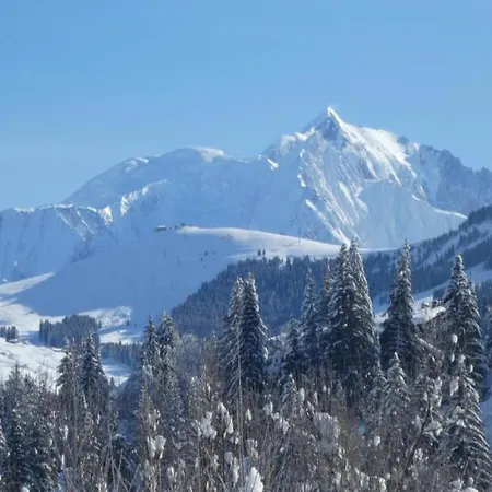 In Megeve With Mont-blanc Views